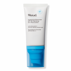 Суперактивное матирующее масло + увлажняющий крем для сужения пор SPF 50 Murad