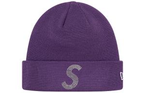 Supreme Шапка-бини New Era с кристаллами Swarovski, Purple Blue