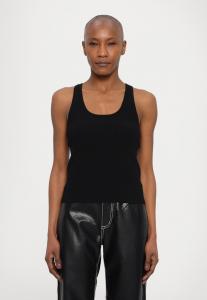 Топ MICHAEL Michael Kors RACER SCOOP TANK, Black