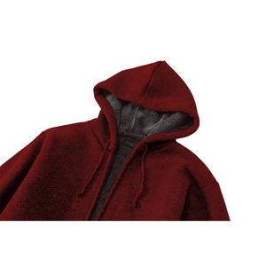 Вязаный кардиган для мальчиков Gioberti с молнией и толстовкой на подкладке из шерпы, цвет Melange Charcoal