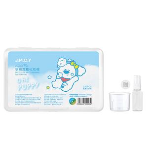 JIANMEICHUANGYAN сверхтонкие влажные компрессные салфетки из тенселя для снятия макияжа, 230 шт/упаковка M'AYCREATE