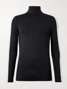 Лыжный базовый слой Alpille Striped Polartec Power Stretch FUSALP, черный