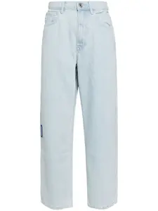 Джинсы с нашивкой-логотипом AAPE BY *A BATHING APE, синий