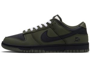 Nike Кроссовки для скейтбординга Dunk Olive Doll Low унисекс