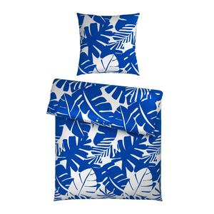 Постельное белье Renforcé 135x200 см, цвет «Синие листья» Esposa, синий