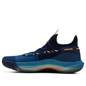 Кроссовки curry 6 'underrated' Under Armour, синий