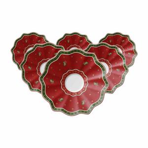 Блюдце Кофейные/чайные блюдца Toy's Delight Ø 16,5 см, набор из 6 разноцветных Villeroy & Boch, Bunt