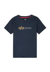 Футболка Alpha Industries " Alpha Industries Kids - Футболки Alpha Label T Kids/Teens", синий