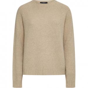 Свитер с длинными рукавами и круглым вырезом WEEKEND MaxMara, Sand