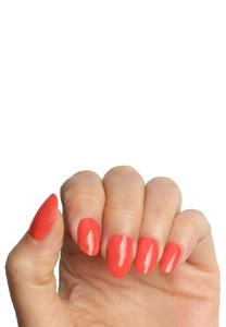 Лак для ногтей LAUED FIRE Vargu, красный металлик