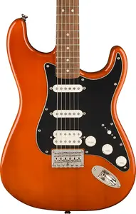 Squier - Classic Vibe '70s Stratocaster HT HSS - Электрогитара - Гриф из лауреля - Цвет мокко с черным медиатором