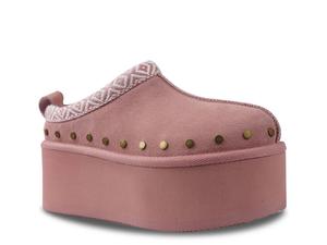 Сабо Candie's Salina Platform Clog, Pink Suede