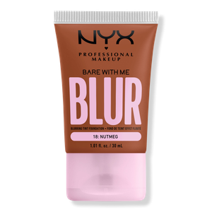 Тональная основа Bare With Me Blur Tint Soft Matte Foundation NYX Professional Makeup, 18: Nutmeg (deep with a neutral undertone)