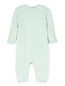 Ромпер в технике кроше Patachou, зеленый