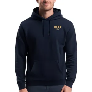 Мужской пуловер с капюшоном из флиса Velocet Reef, синий