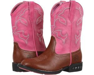 Ботинки Roper Kids Lightning, цвет Light Beige/Pink