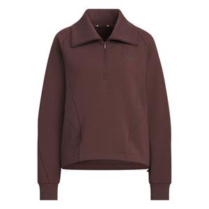 Софт люкс свитшот women's Adidas, темно-коричневый