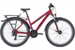 Велосипед для подростков Hercules Spyder 21 - 26 дюймов - trapez - 2026, rot | darkred-glossy