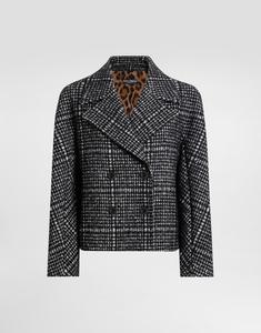 Пиджак в гусиную лапку Dolce & Gabbana, мультиколор