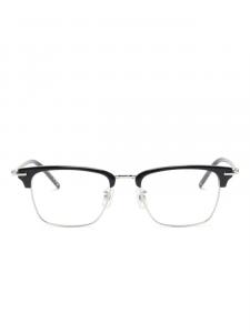 Очки в квадратной оправе Montblanc, черный