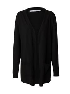 Вязаный кардиган ABOUT YOU Teena, черный