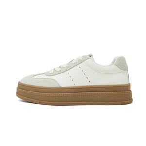 COMELY Женские противоскользящие и износостойкие дышащие низкие скейтерские кроссовки Greige, цвет Greige