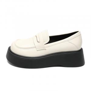 Женские лоферы Black/Beige ZHR, бежевый