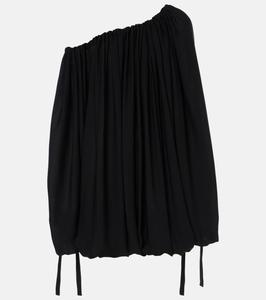 Мини-платье из шелка Nash Khaite, черный