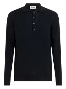 Поло на пуговицах Alpha Industries, синий