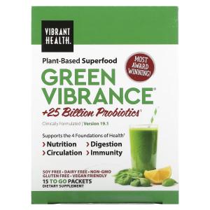 Добавка Vibrant Health Green Vibrance, 168,9 г