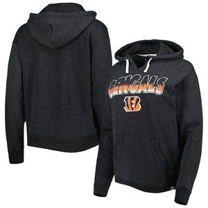Женский худи '47 black cincinnati bengals color rise kennedy Unbranded