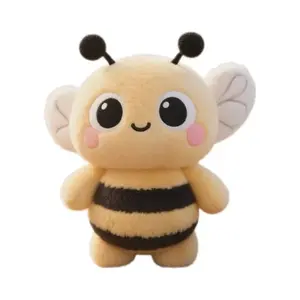 Мягкая плюшевая кукла пчелка высотой 35 см RUANDUO