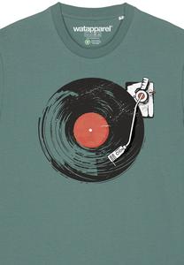 Футболка с принтом watapparel, темно-зеленый
