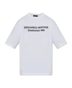 Футболка с логотипом Dsquared2, белый