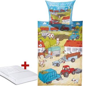 Экономичный пакет детского постельного белья 3 шт. 14536 Erwin Müller, мультколор