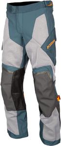 Мужские мотоциклетные брюки KLIM Baja S4 для жаркой погоды и приключений, Petrol - Strike Orange