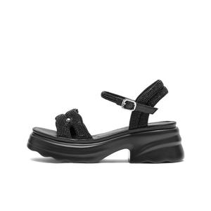 Сандалии с одним ремешком женские BELLE, Black