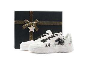 ANTA Удобные, нескользящие, амортизирующие, низкие, кроссовки унисекс, белые