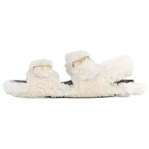 MARNI Сандалии Fussbett Strap, женские, белые