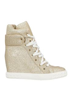 Кроссовки Casadei, золотой