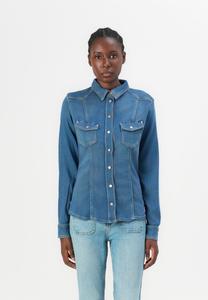 Блуза Guess KALIMA SHIRT, Comfy Light/Blue Denim