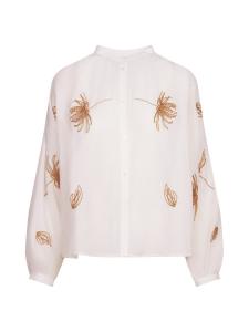 Блуза SEIDENSTICKER Schwarze Rose, Wool White