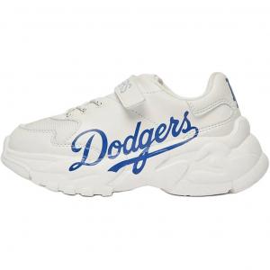 MLB KIDS Synthetic Leather Low top Kids Lifestyle Shoes White Blue Kids'