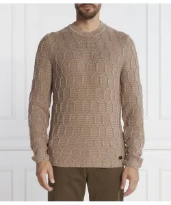 Свитер Сваровски Modern fit Joop! Jeans, коричневый