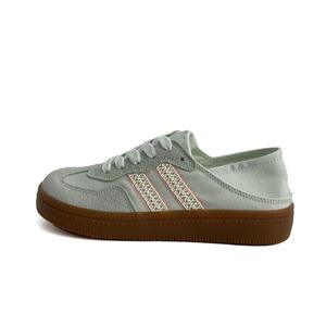 Низкие повседневные кроссовки для женщин City camel, зеленый