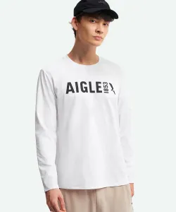 Футболка с длинными рукавами и логотипом, с защитой от УФ-излучения, RP