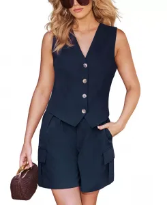 Женский комплект Power Hour Blue из 2 предметов Cupshe, синий