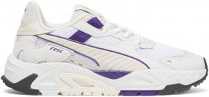 Мужские кроссовки PUMA L. London X Rs-Trck на шнуровке, повседневные - белые