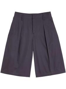 Шорты-бермуды со складками LEMAIRE, синий