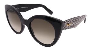 Солнцезащитные очки Salvatore Ferragamo SF964S-003-54-21-140 неполяризованные Salvatore Ferragamo, черный